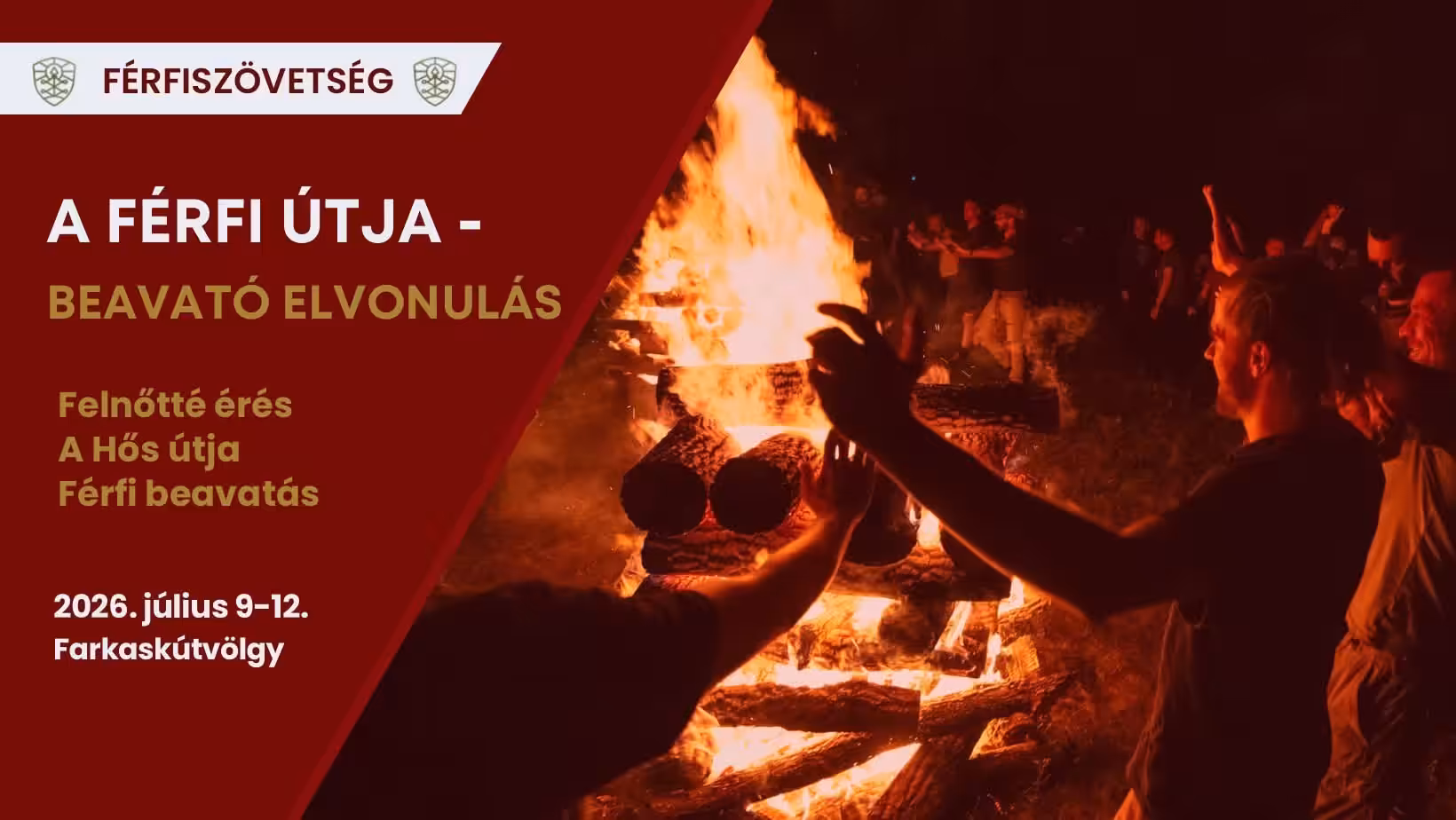 4 napos beavató elvonulás – 2026. július 9–12.